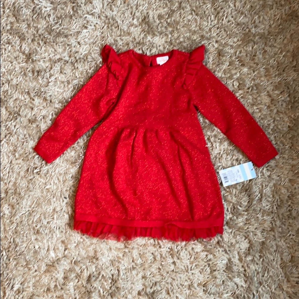 Red Christmas Dress 18M
